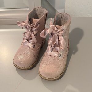 Pink Kids Boots